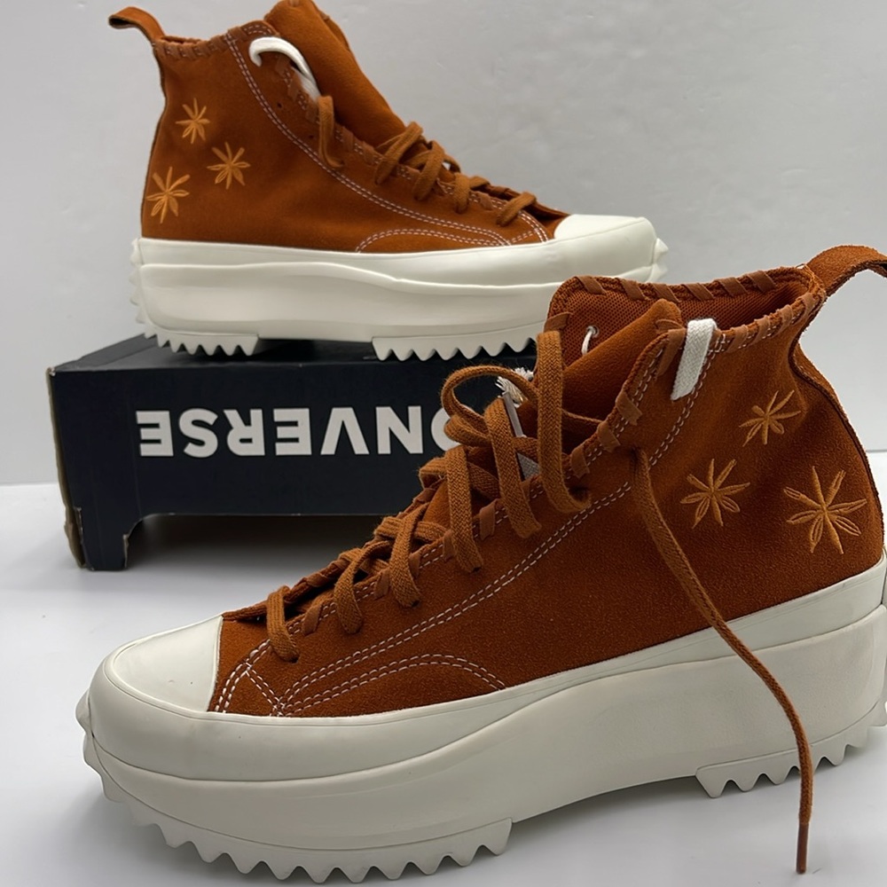 Converse Men’s High-Tops  PLATFORMS Sneakers A04299C
RUN STAR HIKE HI AMBER SE - Picture 15 of 16